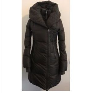 Mackage Brigid wool collar down coat parka